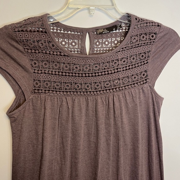 PrAna Day Dream Crochet Dress in Plum Sz M - Picture 5 of 9